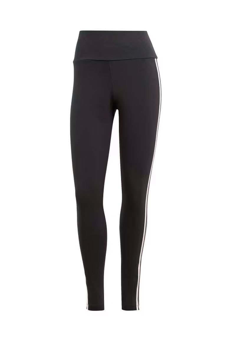 Calça Adidas Legging 3 - stripes Preto/Branco - NewSkull
