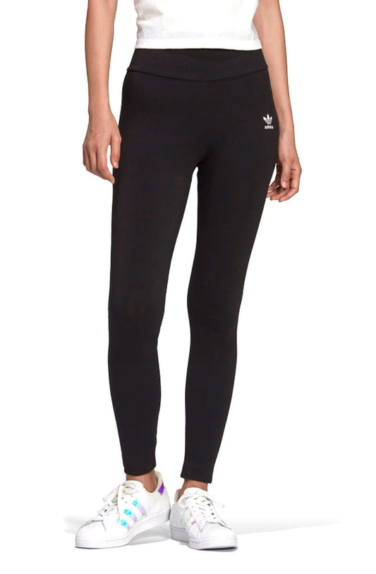 Calça Adidas Legging Adicolor Essentials Feminino Preto/Branco - NewSkull