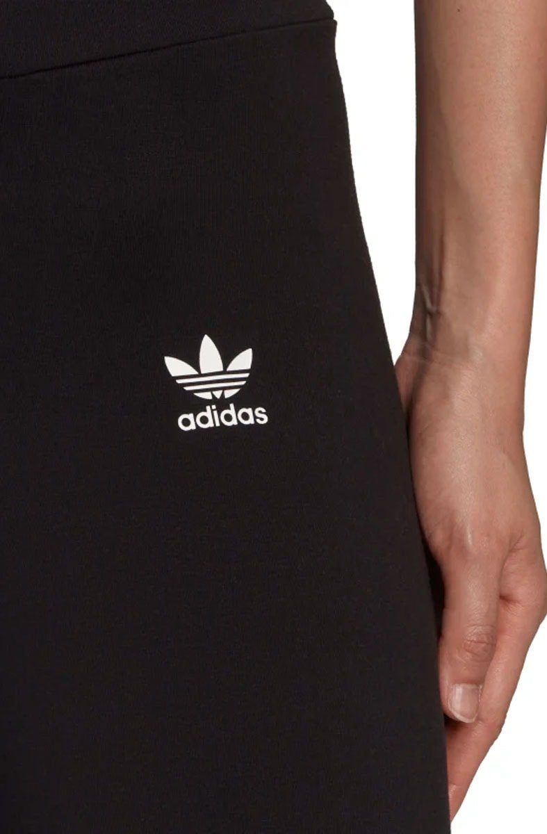 Calça Adidas Legging Adicolor Essentials Feminino Preto/Branco - NewSkull