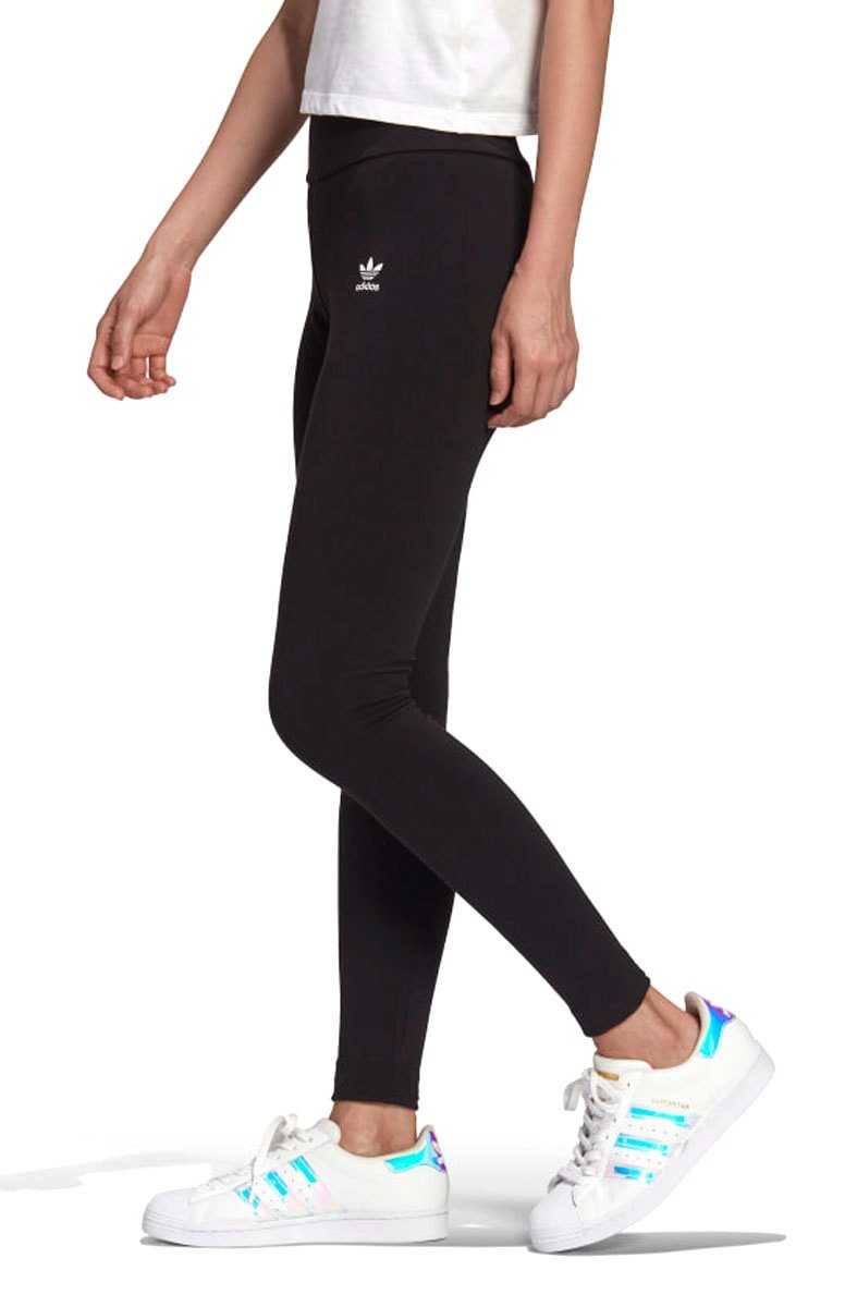 Calça Adidas Legging Adicolor Essentials Feminino Preto/Branco - NewSkull