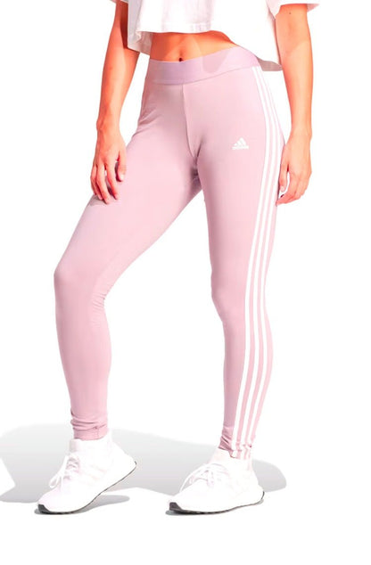 Calça Adidas Legging Essentials 3 - stripes Roxo - NewSkull