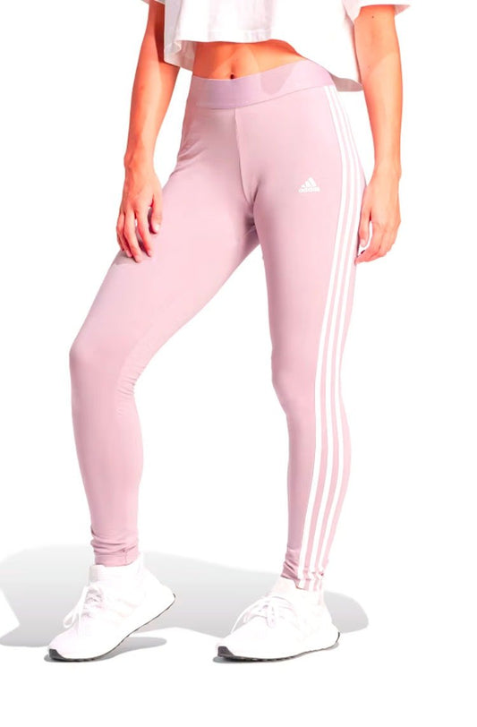 Calça Adidas Legging Essentials 3 - stripes Roxo - NewSkull