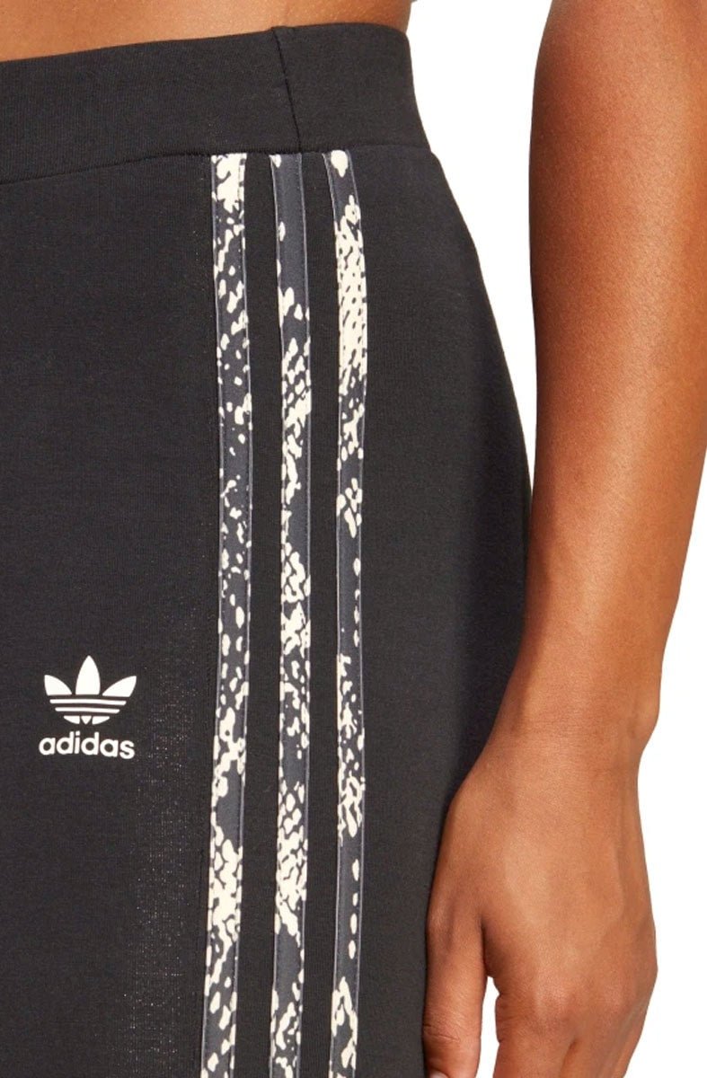 Calça Adidas Legging Originals 3 Stripes Preto - NewSkull