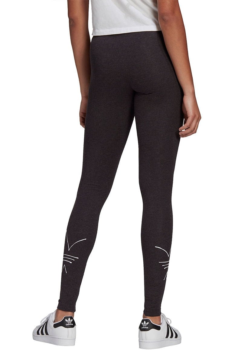 Calça Adidas Legging R.Y.V. Preta/Branca - NewSkull