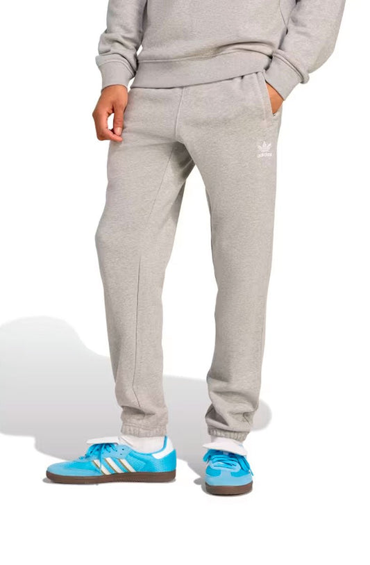 Calça Adidas Moletinho Trefoil Essentials Cinza - NewSkull