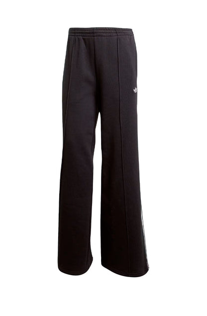 Calça Adidas Moletom Adicolor Wide 3 - stripes Preto/Branco - NewSkull