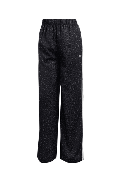 Calça Adidas Originals Wide Leg Cetim Cinza - NewSkull