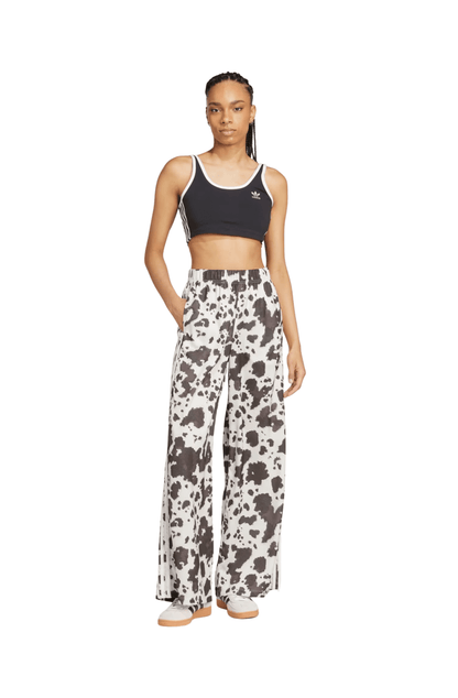 Calça Adidas Originals Wide Leg Cetim Off - White - NewSkull