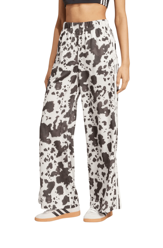 Calça Adidas Originals Wide Leg Cetim Off - White - NewSkull