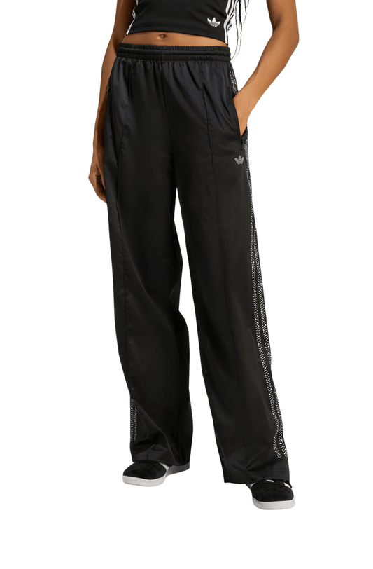 Calça Adidas Pearl Firebird Loose Track Pants Preto - NewSkull
