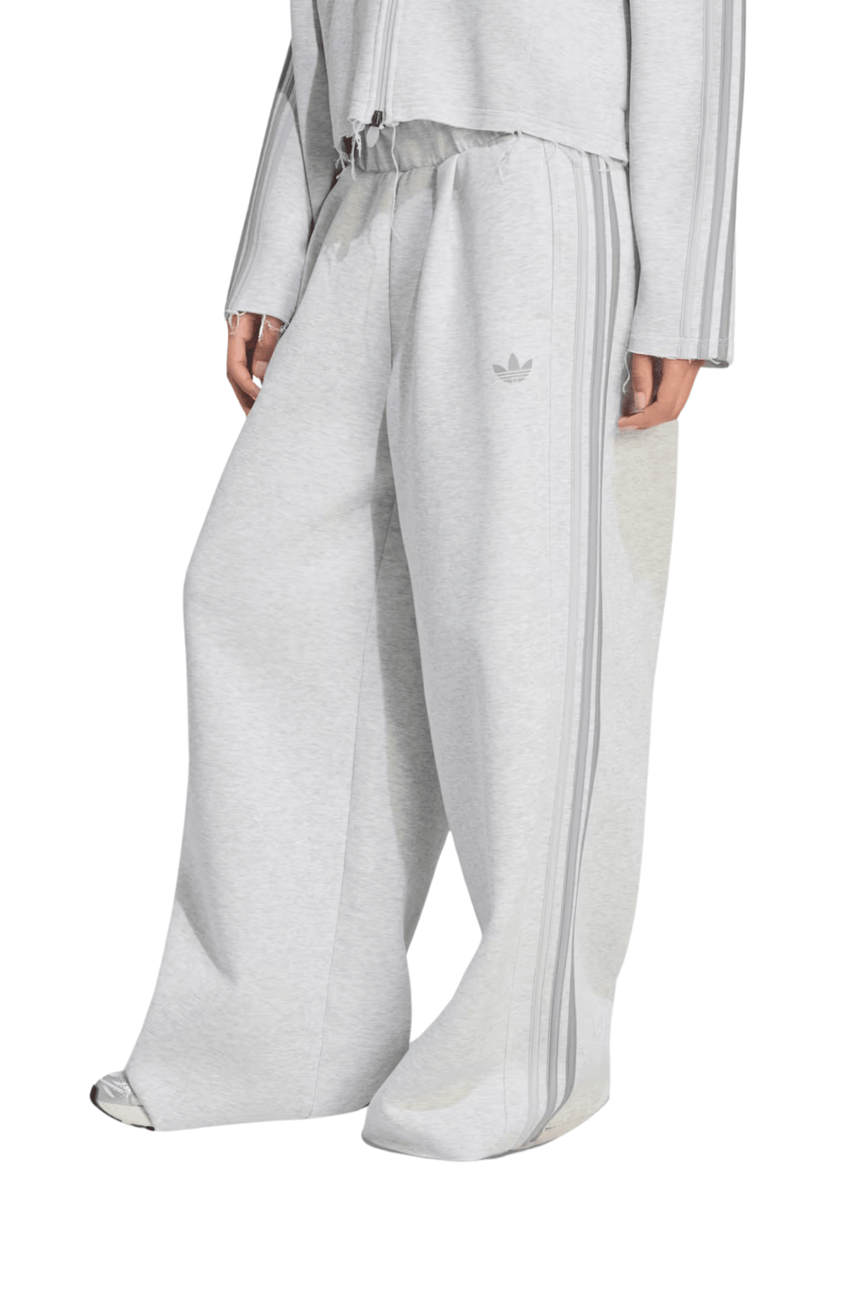 Calça Adidas SST 2.0 Long Trackpant Cinza Claro - NewSkull