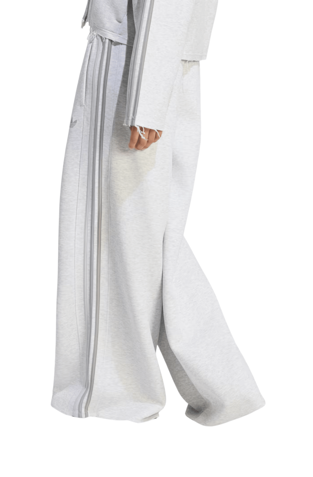Calça Adidas SST 2.0 Long Trackpant Cinza Claro - NewSkull