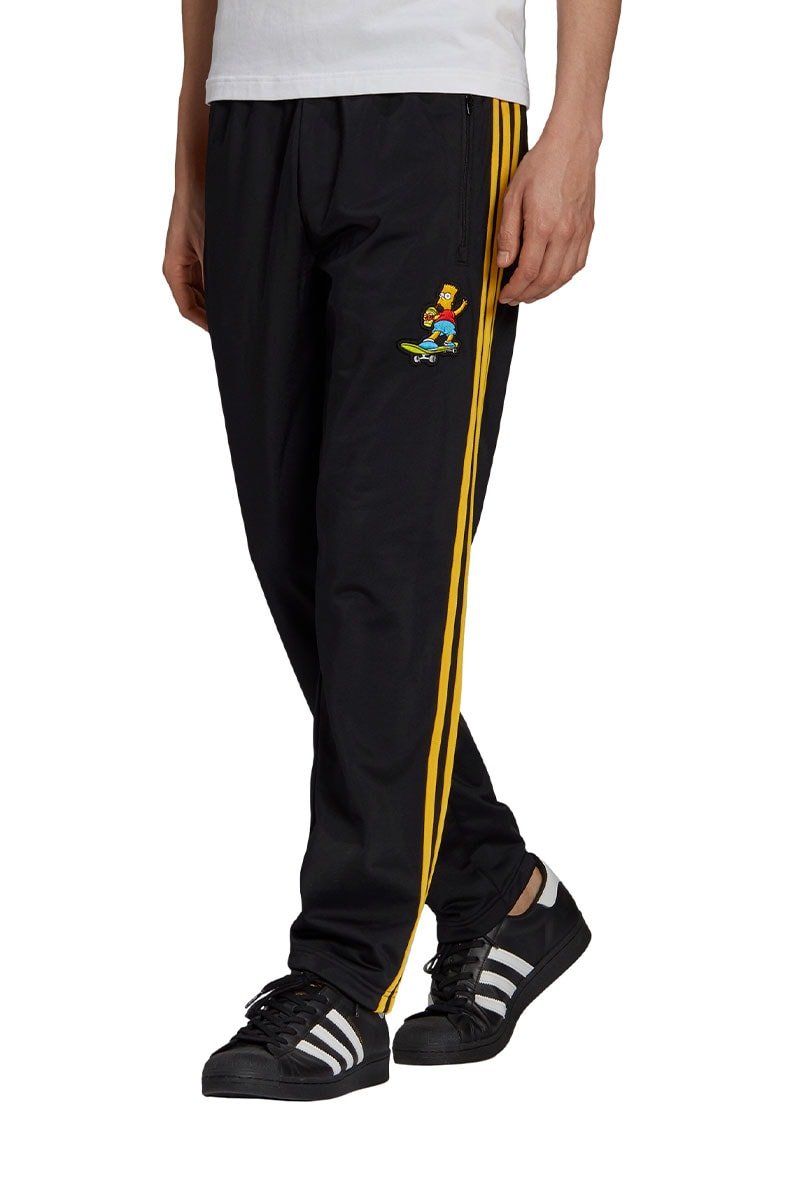 Calça Adidas The Simpsons Firebird Preta/Amarela - NewSkull