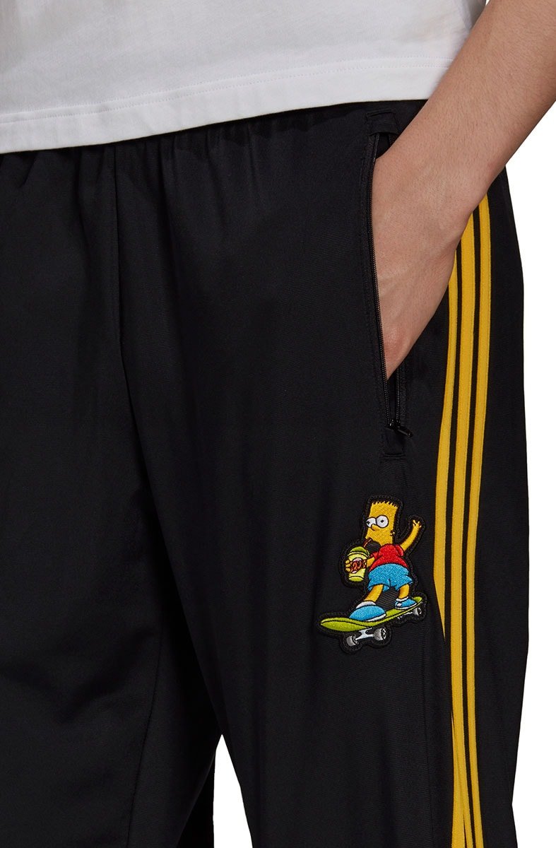 Calça Adidas The Simpsons Firebird Preta/Amarela - NewSkull
