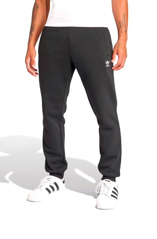Calça Adidas Trefoil Essentials Preto/Branco - NewSkull