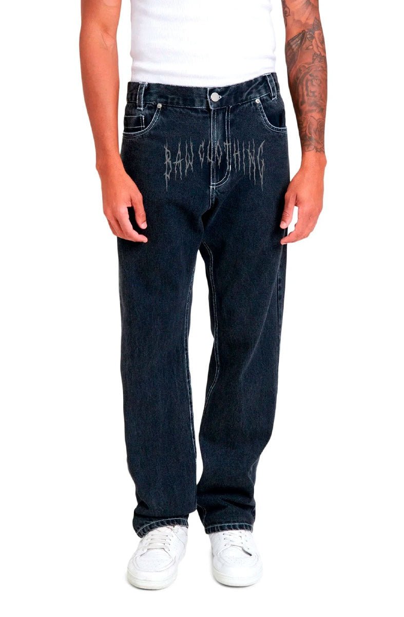Calça Baw Straight Leg Pants Twigy Preto - NewSkull