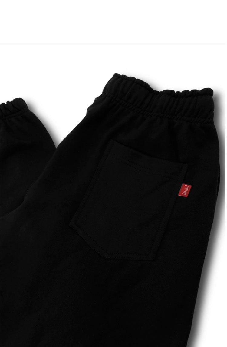 Calça Caos Art Ink Moletom Preto - NewSkull