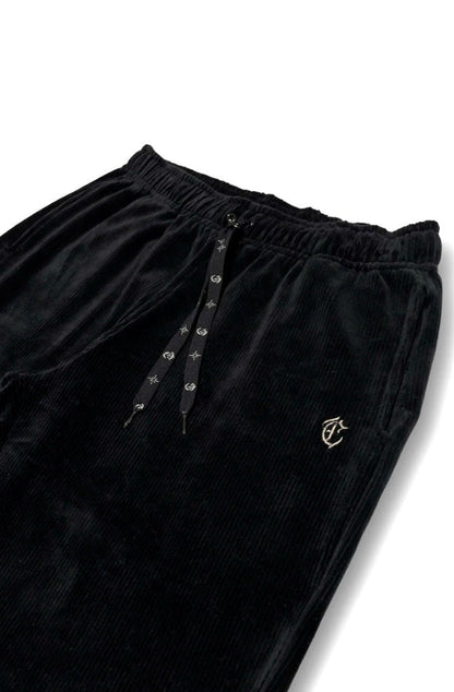Calça Caos Art Ink Veludo Cotele Preto - NewSkull