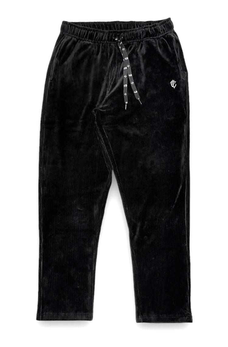 Calça Caos Art Ink Veludo Cotele Preto - NewSkull