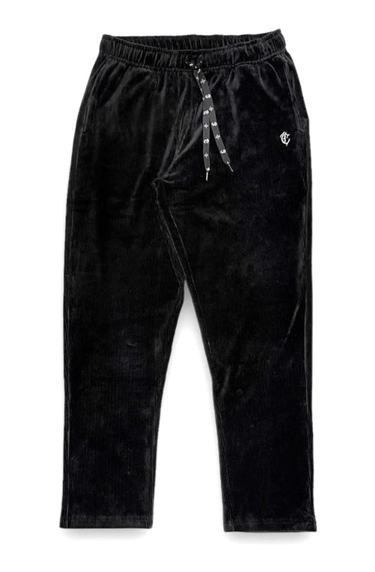Calça Caos Art Ink Veludo Cotele Preto - NewSkull