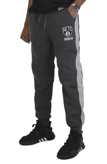 Calça de Moletom NBA Brooklyn Nets Mescla - NewSkull