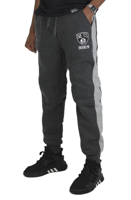 Calça de Moletom NBA Brooklyn Nets Mescla - NewSkull