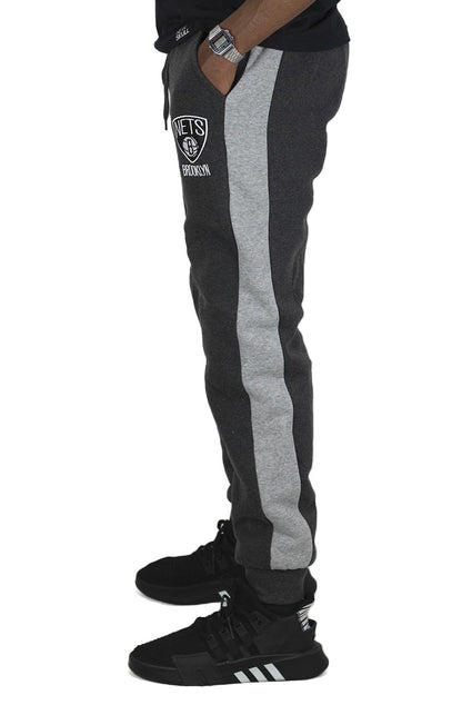 Calça de Moletom NBA Brooklyn Nets Mescla - NewSkull