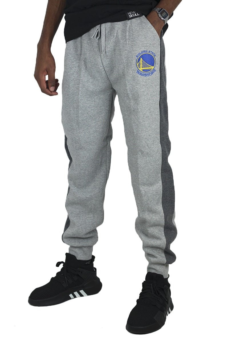 Calça de Moletom NBA Golden State Warriors Cinza - NewSkull
