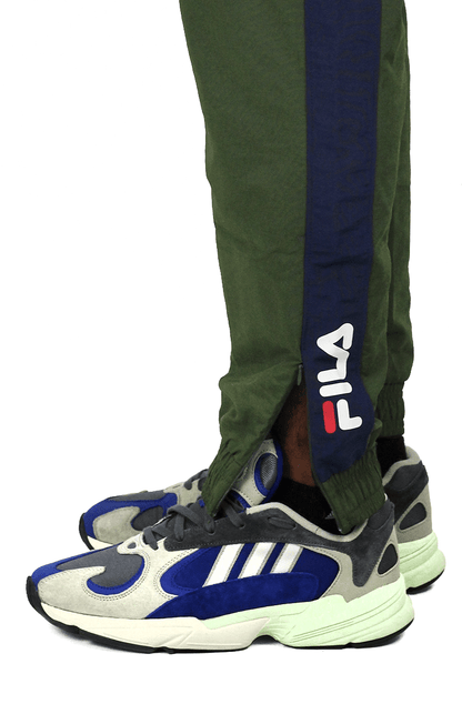 CALÇA FILA COLOR BLOCK TRACK SUIT VERDE - NewSkull