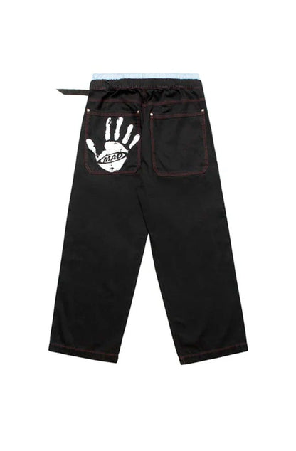 Calça Jeans MAD Enlatados Cueca Boxer Preto - NewSkull