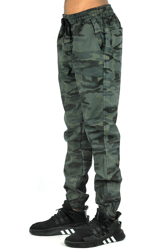 CALÇA JOGGER NEWSKULL CAMUFLADA VERDE - NewSkull