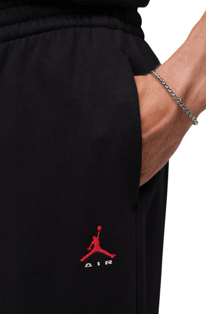 Calça Jordan Brooklyn Fleece Open Hem Pants Preto - NewSkull