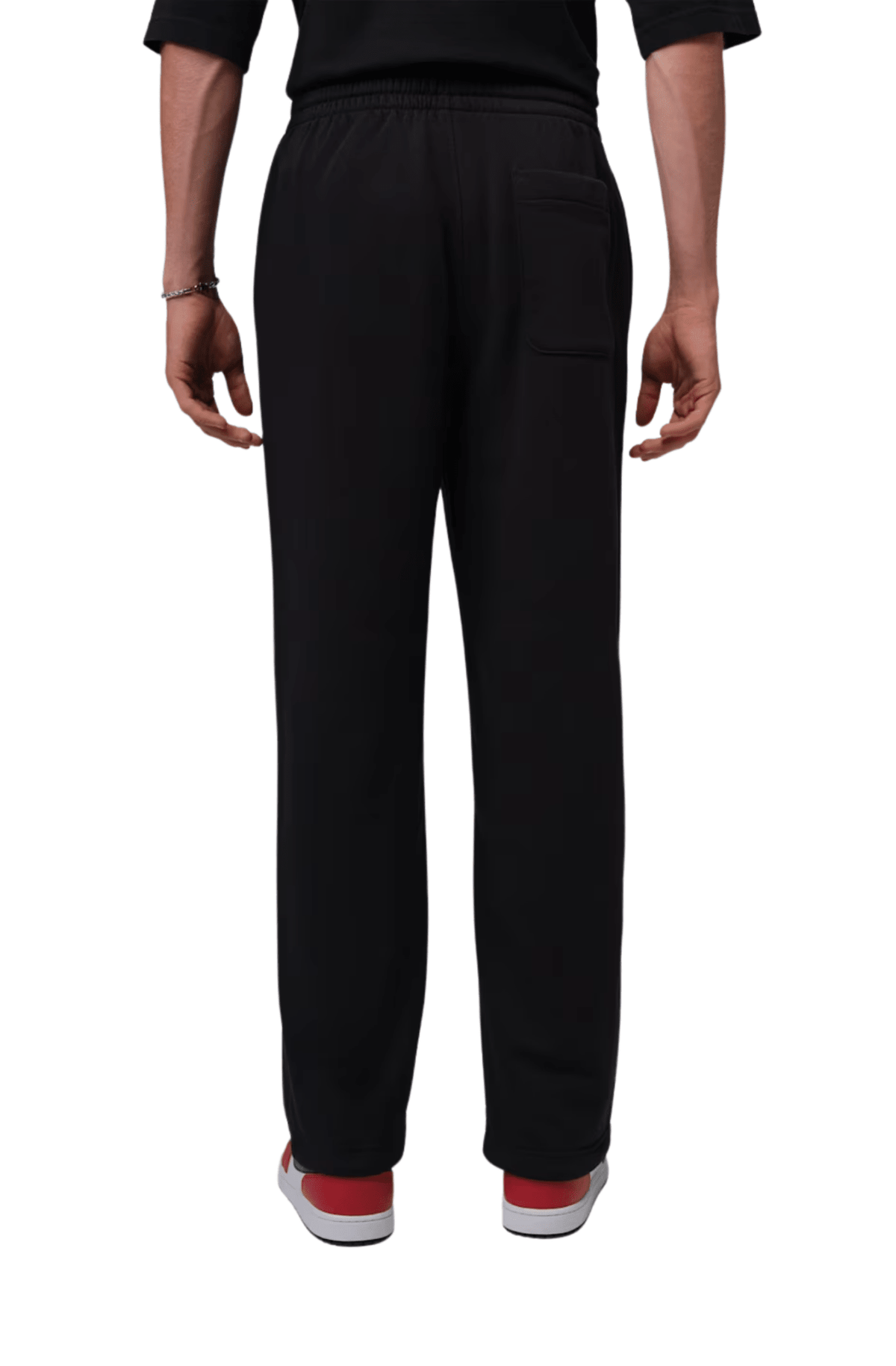 Calça Jordan Brooklyn Fleece Open Hem Pants Preto - NewSkull