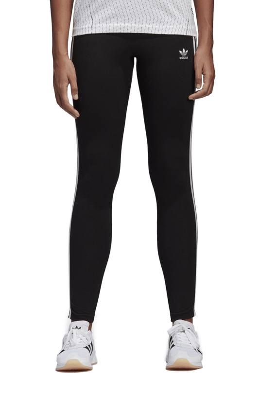 CALÇA LEGGING ADIDAS 3 - STRIPES FEMININA PRETA - NewSkull