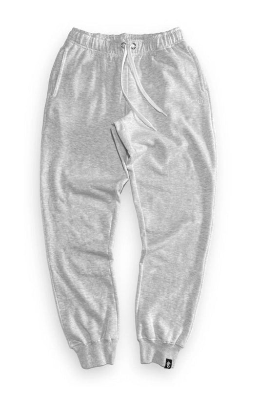 Calça Moletom Jogger Caos Art Ink Cinza Mescla - NewSkull