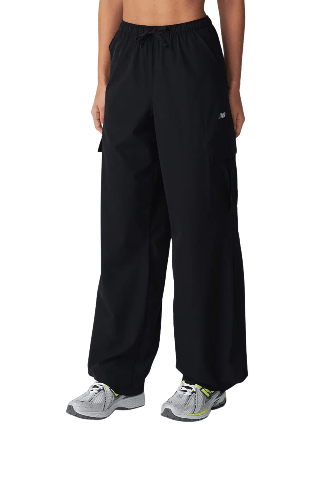 Calça New Balance Nylon Cargo Feminino Preto - NewSkull