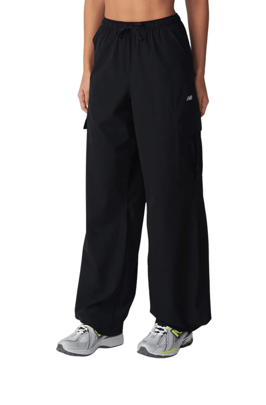 Calça New Balance Nylon Cargo Feminino Preto - NewSkull