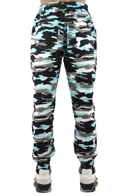 Calça NewSkull Jogger Camo Collor Azul - NewSkull