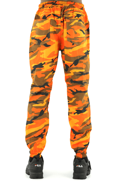 Calça NewSkull Jogger Camo Collor Laranja - NewSkull