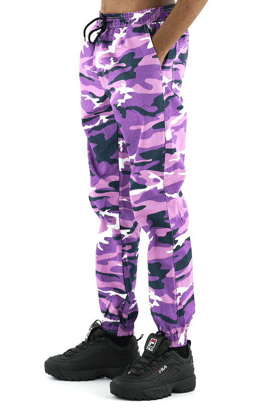 Calça NewSkull Jogger Camo Collor Roxa - NewSkull