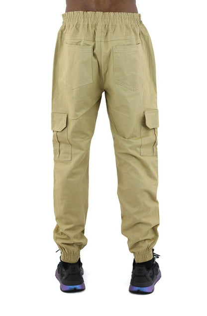 Calça NewSkull Jogger Cargo Bege Caqui - NewSkull