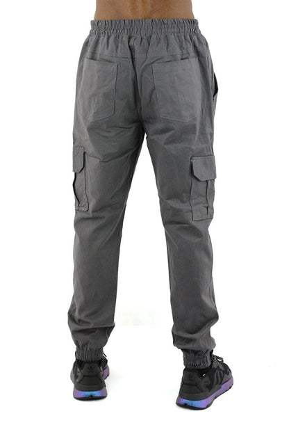 Calça NewSkull Jogger Cargo Cinza - NewSkull