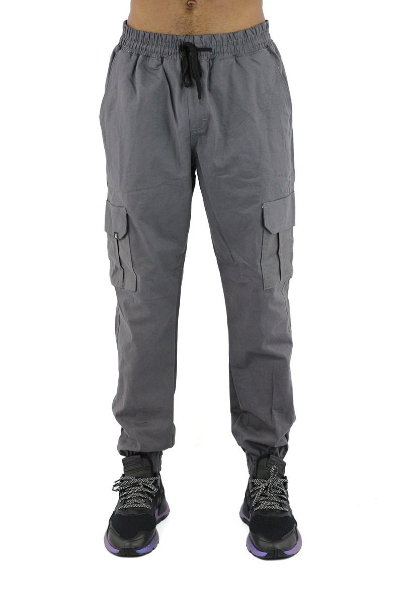 Calça NewSkull Jogger Cargo Cinza - NewSkull