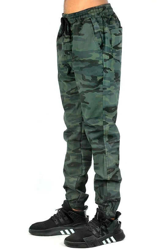 Calça NewSkull Jogger EXTRA Camuflada Verde - NewSkull