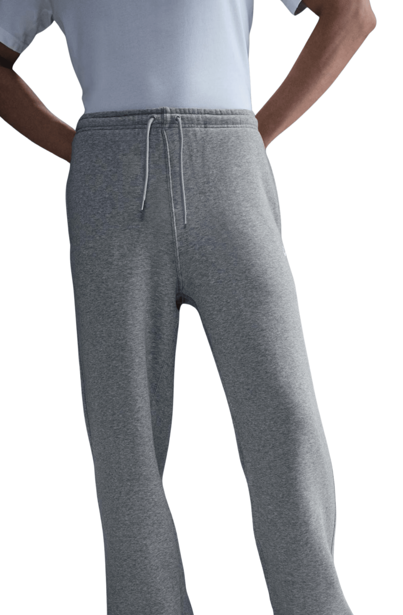 Calça Nike Club Fleece Bungie Masculino Cinza - NewSkull