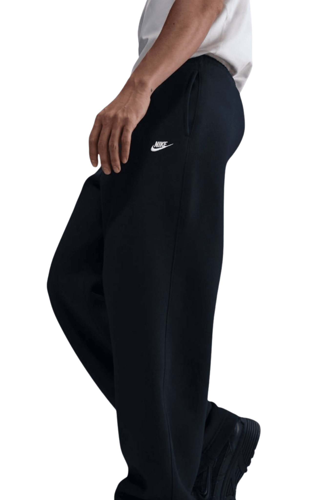 Calça Nike Club Fleece Bungie Masculino Preto - NewSkull