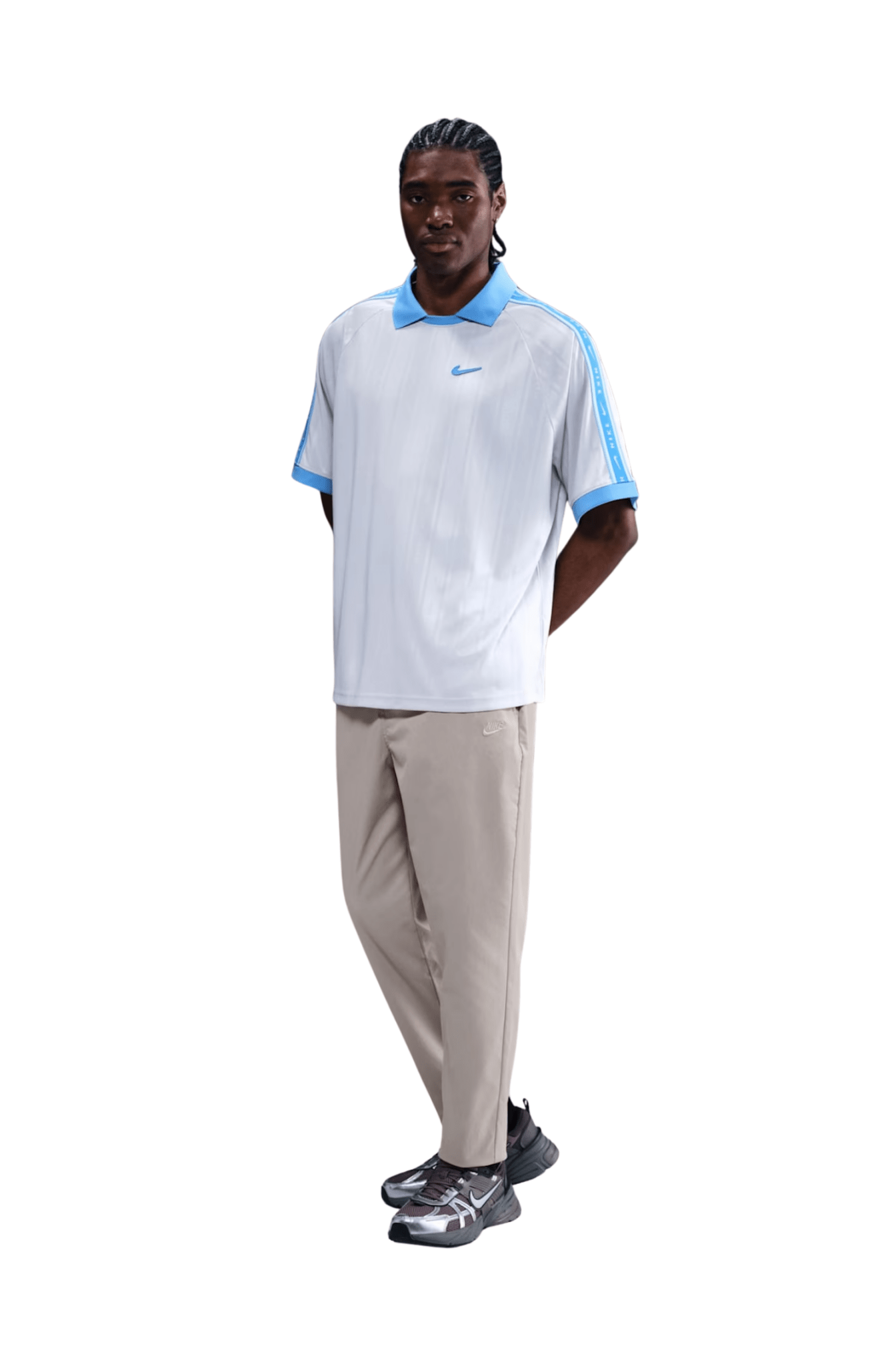 Calça Nike Club Taper Masculino Bege - NewSkull