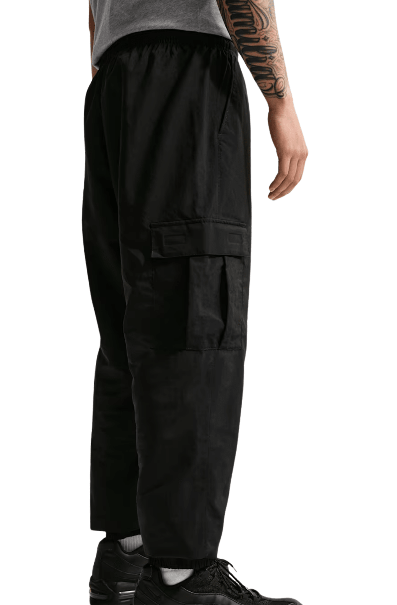 Calça Nike Club Woven Cargo Masculino Preto - NewSkull