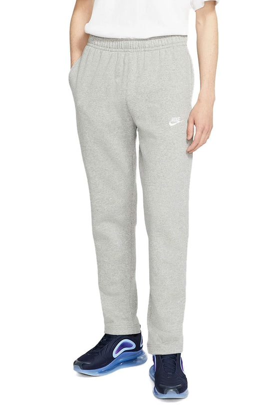 Calça Nike Sportswear Club Moletom Cinza - NewSkull