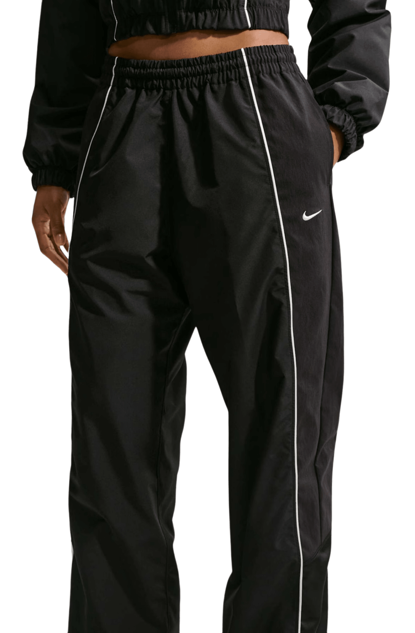 Calça Nike Sportswear Track Feminino Preto - NewSkull